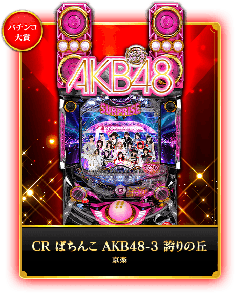 パチンコ大賞 CR ぱちんこ AKB48-3 誇りの丘