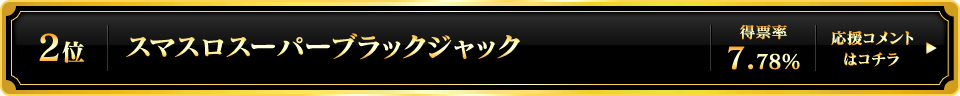 パチスロ大賞2025 2位